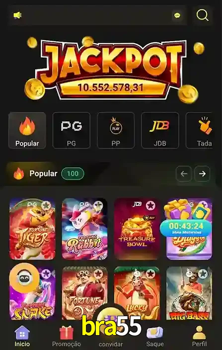 Promoções Especiais no bra55 App